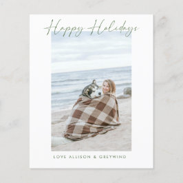 ハッピーホリデーズカード チラシ