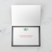 ハッピーホリデーズカード |ホリフェイクー・シャルボード シーズンカード (内部)