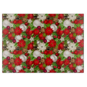 ハッピーホリデーズガラス切断板 カッティングボード (正面)