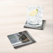 ハッピーホリデーズキティキャットコースター スクエアペーパーコースター (インサイチュ)