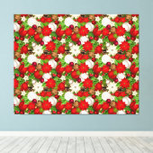 ハッピーホリデーズキャンバス印刷 キャンバスプリント (インサイチュ (ウッドフロア))