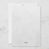 ハッピーホリデーズキュートコアラ シーズンカード (裏面)