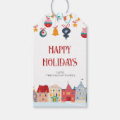 ハッピーホリデーズギフトラベル ギフトタグ (正面)