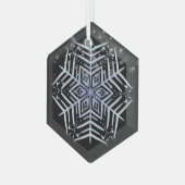 ハッピーホリデーズクラシックヴィンテージ ガラスオーナメント (正面左)