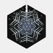 ハッピーホリデーズクラシックヴィンテージ ガラスオーナメント (裏面)