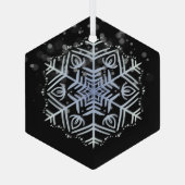 ハッピーホリデーズクラシックヴィンテージ ガラスオーナメント (裏面)