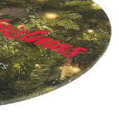 ハッピーホリデーズクリスマスオーナメントカッティングボード カッティングボード (角)