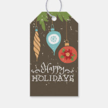 ハッピーホリデーズクリスマスオーナメント装飾品