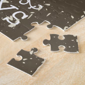 ハッピーホリデーズクリスマスオーナメント装飾品 ジグソーパズル (側面)