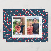 ハッピーホリデーズクリスマスキャンディカン 案内状 (正面/裏面)