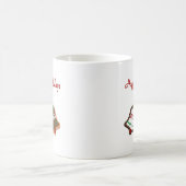 ハッピーホリデーズクリスマスクッキーベル コーヒーマグカップ (中央)