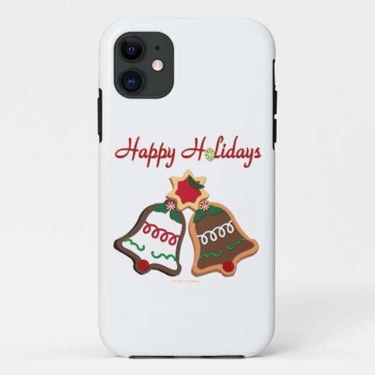 ハッピーホリデーズクリスマスクッキーベル Case-Mate iPhoneケース (裏面)