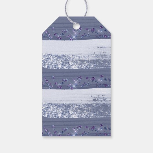 ハッピーホリデーズクリスマススノーグローブナツクラッカー ギフトタグ (裏面)