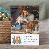 ハッピーホリデーズクリスマスツリーシンプルの写真