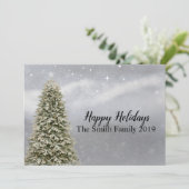 ハッピーホリデーズクリスマスツリー 案内状 (スタンド正面)