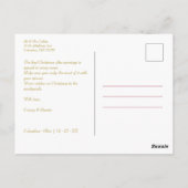 ハッピーホリデーズクリスマスニューライウェズカスタムの写真 ポストカード (裏面)