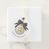 ハッピーホリデーズクリスマスボーブル フェイバータグ (インサイチュ)