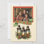 ハッピーホリデーズクリスマスラタンカスタムの写真 シーズンカード (正面)