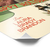 ハッピーホリデーズクリスマスラタンカスタムの写真 フォトプリント (角)