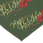 ハッピーホリデーズクリスマス ショートテーブルランナー (コーナー)