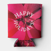 ハッピーホリデーズクリスマス 缶クーラー (正面)