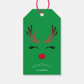 ハッピーホリデーズクリモダンスマストナディアグリーン ギフトタグ (裏面)