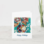 ハッピーホリデーズグリーティングカード シーズンカード (正面)