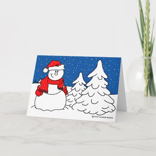 ハッピーホリデーズグリーティングカード シーズンカード (正面)