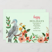 ハッピーホリデーズグリーティングカード シーズンカード (正面/裏面)