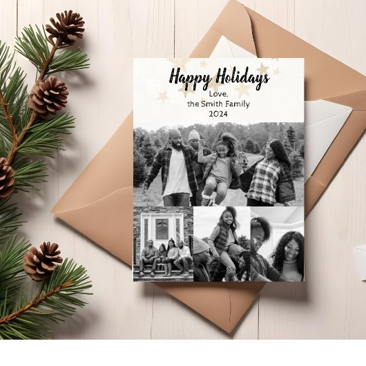 ハッピーホリデーズグリーティングカード 招待状