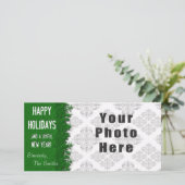 ハッピーホリデーズグリーンスノーフレーク シーズンカード (スタンド正面)
