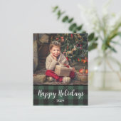 ハッピーホリデーズグリーンバッファロープレイド2024 ポストカード (スタンド正面)