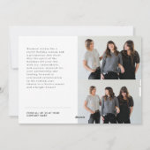 ハッピーホリデーズグループフォトホリデ企業のィーカード シーズンカード (裏面)