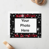 ハッピーホリデーズコズミックスターズテンプレート ノートカード (正面/裏面インサイチュ)