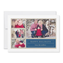 ハッピーホリデーズコラージカード |クリスマス