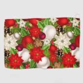 ハッピーホリデーズゴルフタオル ゴルフタオル (横)