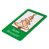 ハッピーホリデーズゴールデンクリスマスツリー マグネット (左側)