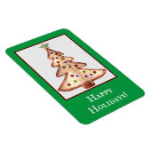 ハッピーホリデーズゴールデンクリスマスツリー マグネット (右側)