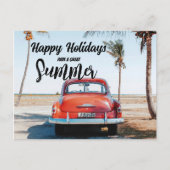 ハッピーホリデーズサマーエディションホリデーハガキ シーズンポストカード (正面)