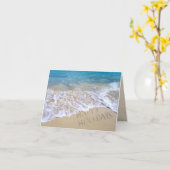 ハッピーホリデーズサンキュービジネス カード (黄色い花)