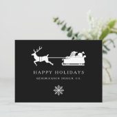 ハッピーホリデーズサンタクロース企業のビジネス (スタンド正面)