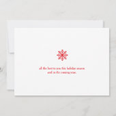 ハッピーホリデーズサンタクロース企業のビジネス (裏面)