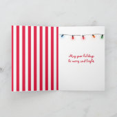 ハッピーホリデーズサンタズヒゲ シーズンカード (内部)