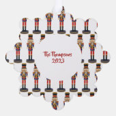 ハッピーホリデーズザニュートンクラッカーおもしろいから オーナメントカード (裏面)