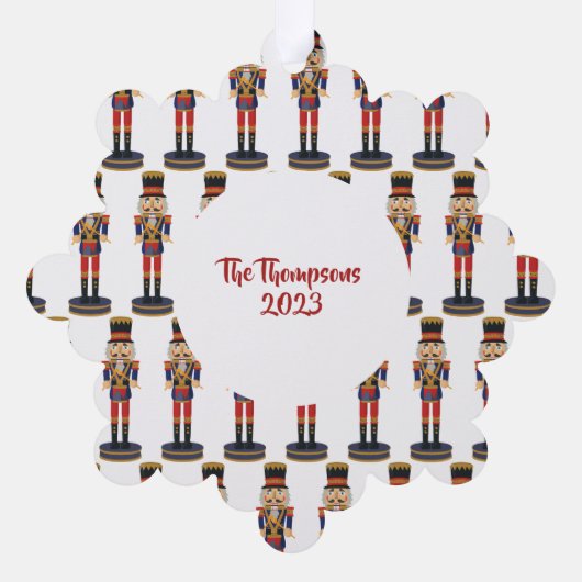 ハッピーホリデーズザニュートンクラッカーおもしろいから オーナメントカード (裏面)