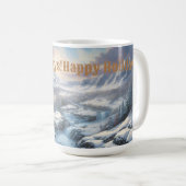 ハッピーホリデーズシリーズ コーヒーマグカップ (正面右)