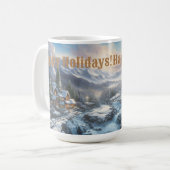 ハッピーホリデーズシリーズ コーヒーマグカップ (正面左)
