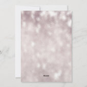 ハッピーホリデーズシルバーベルズスノーフレーク名前をカスタムする シーズンカード (裏面)