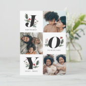 ハッピーホリデーズジョイグリーンリー&ホリーファミリーの写真 シーズンカード (スタンド正面)