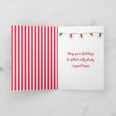 ハッピーホリデーズジンジャーブレッドマンインミルク カード (内部)